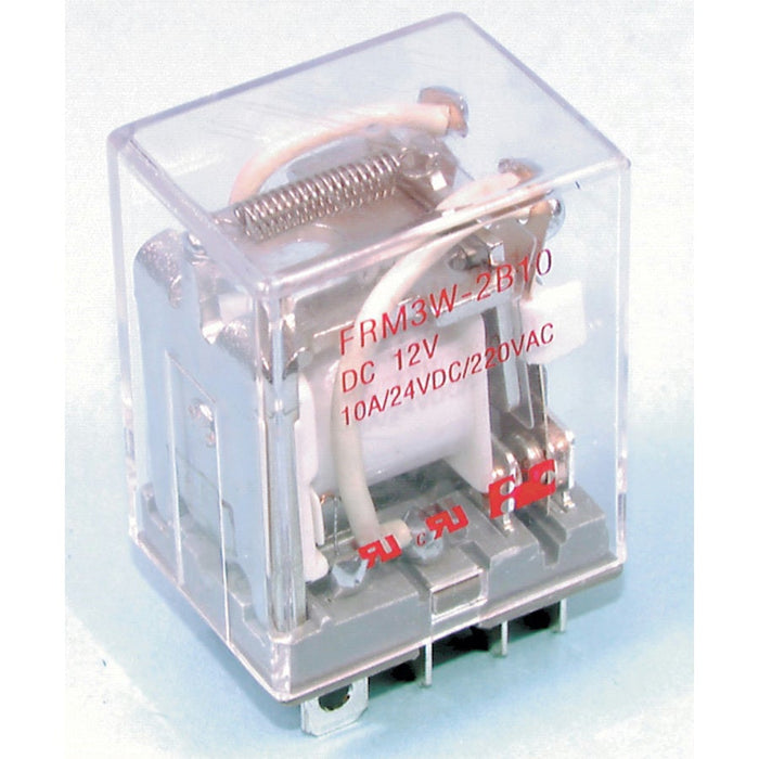 12V DPDT Power Relay - 10A 240VAC/24VDC Contacts - Folders