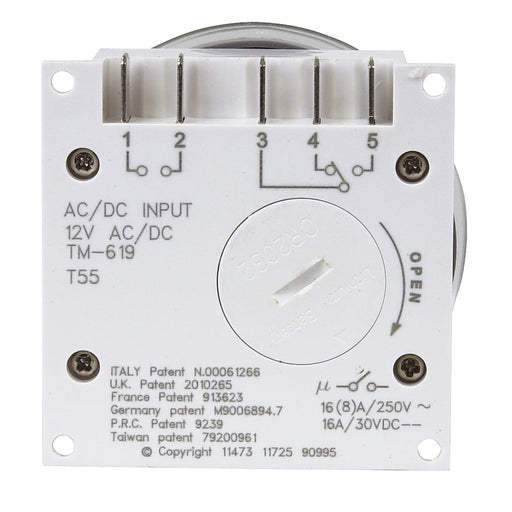 12VDC Digital Mains Timer Switch Module - Folders