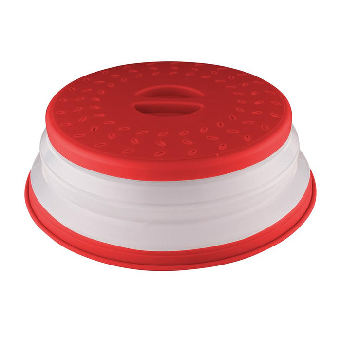 Avanti Collapsible Microwave Food Cover - Red 13819
