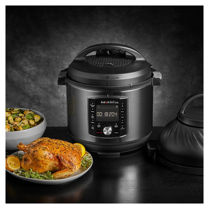 Pro Crisp Air Fryer 8L Multi Use Pressure Cooker and Air Fryer Folders