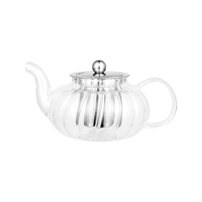 Avanti Vortice Ribbed Glass Teapot - 400Ml 14826