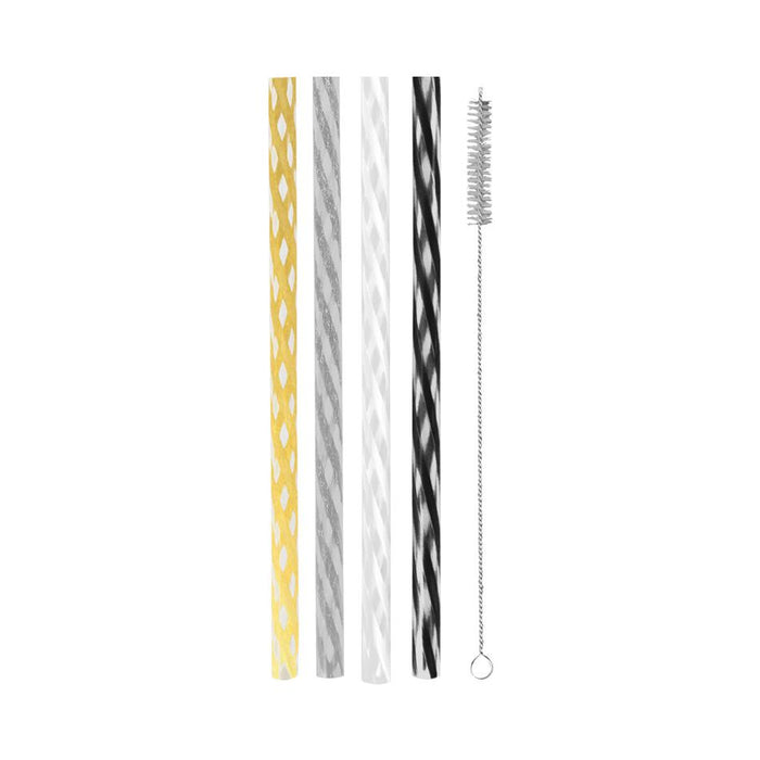 Avanti Reausable Cocktail Straws - Celebration - Set Of 24 14919