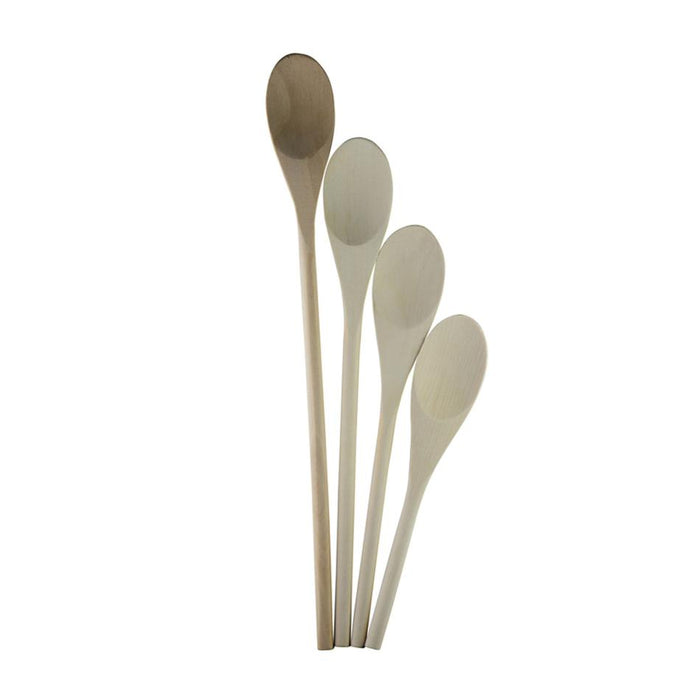 Avanti Wooden Spoons - 4 Piece Set (20.5Cm, 25.5Cm - 30.5Cm - 35.5Cm)