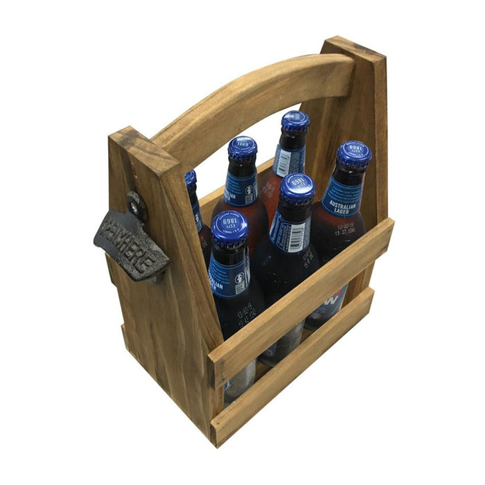 Avanti Six Bottle Carrier With Bottle Opener 15088