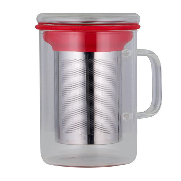 Avanti Tea Mug With Infuser - 350Ml - Red 15247