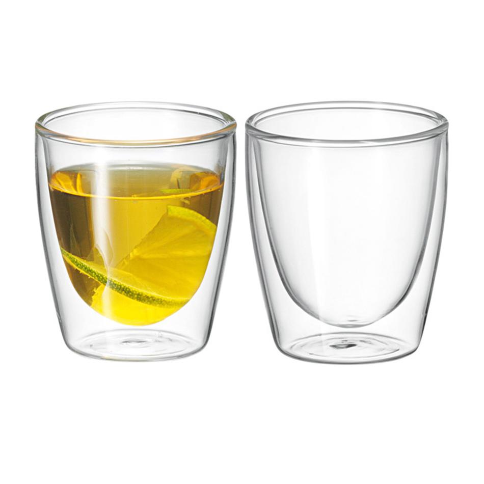 Avanti Caffe Twin Wall Glass - Set Of 2 - 150Ml 15523 1