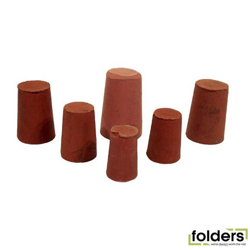 15mm tapered rubber bung - Folders
