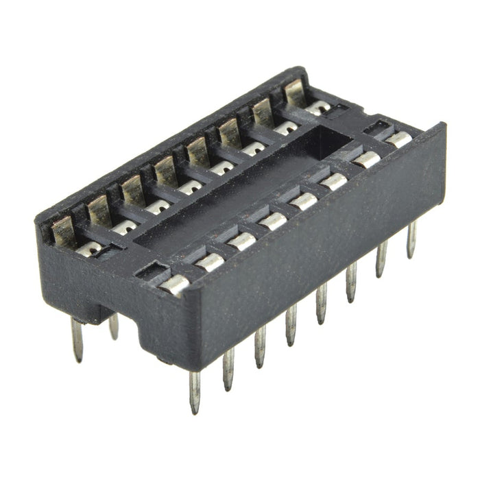 16 Pin Production (Low Cost) IC Socket - Folders