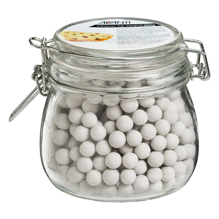 Avanti Ceramic Pie Weights In Glass Jar - 600G 16524