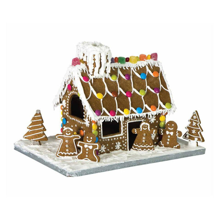 Avanti Gingerbread House 10 Piece Set Including Board 16548