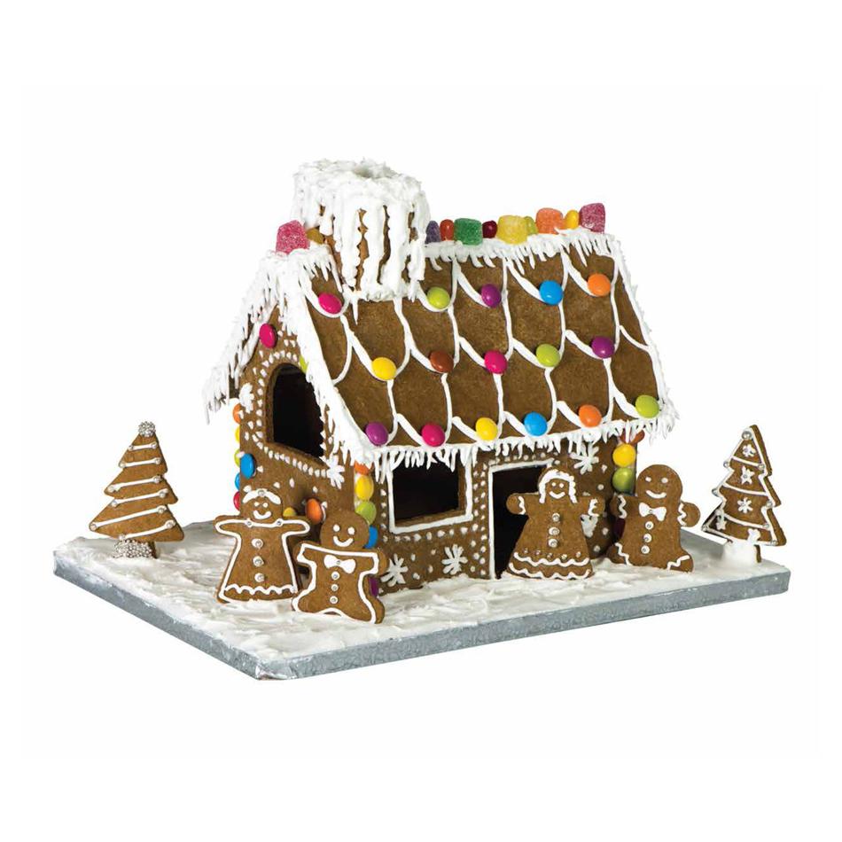 Avanti Gingerbread House 10 Piece Set Including Board 16548 1