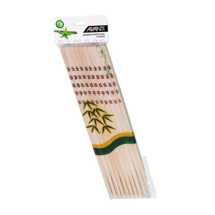 Avanti Bamboo Chopsticks - 26.5Cm 10 Pairs 16698
