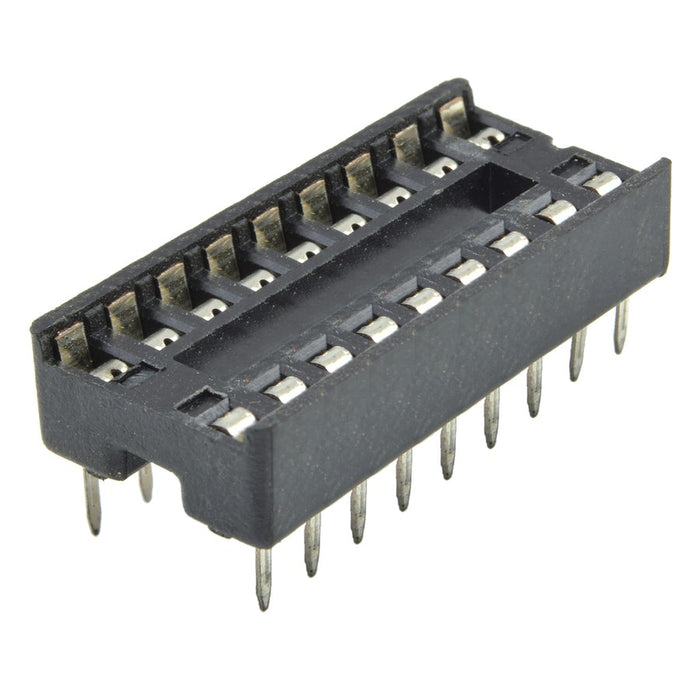 18 Pin Production (Low Cost) IC Socket - Folders