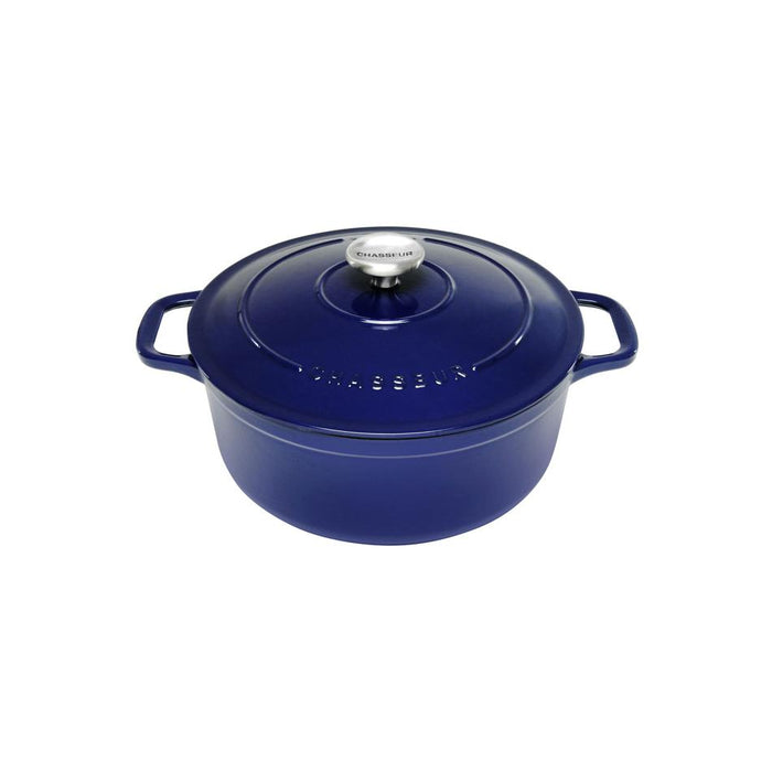 Chasseur Round French Oven French Blue 19516