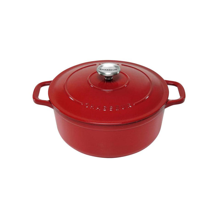 Chasseur Round French Oven Federation Red 19613