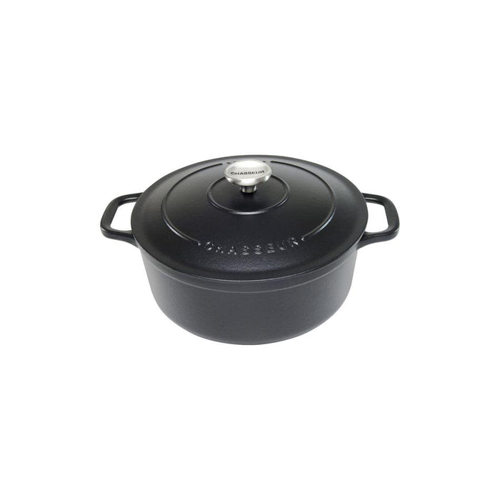 Chasseur Round French Oven Matte Black 19645