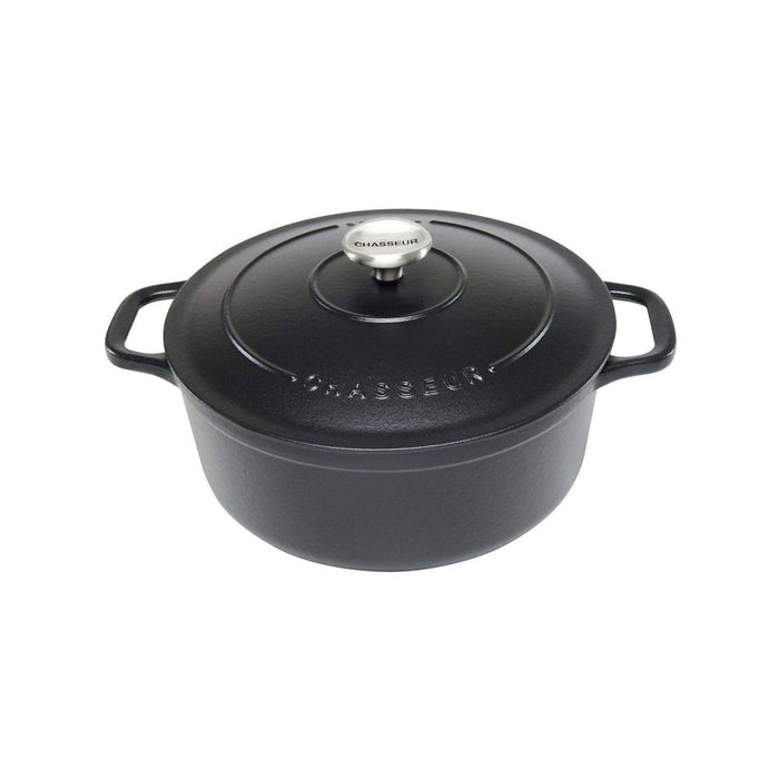 Chasseur Round French Oven Matte Black 19645