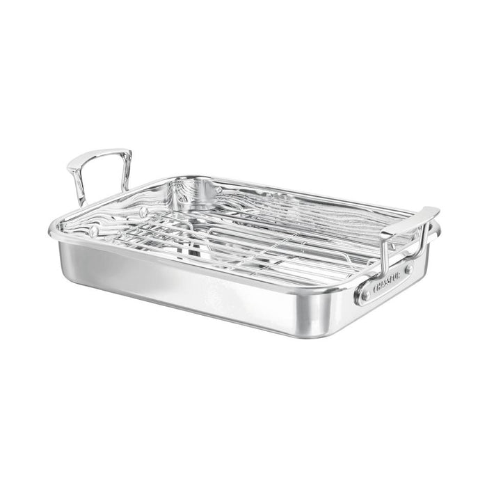 Chasseur Maison Roasting Pan With Rack 35 X 26Cm 19845