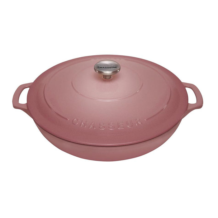 Chasseur Low Round Casserole 30Cm/2.5 Litre Rosewood 19848