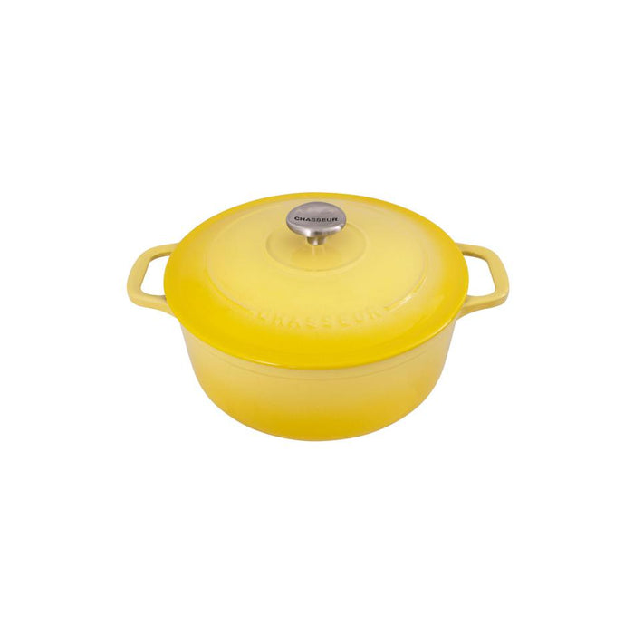 Chasseur Round French Oven Lemon Yellow 19963