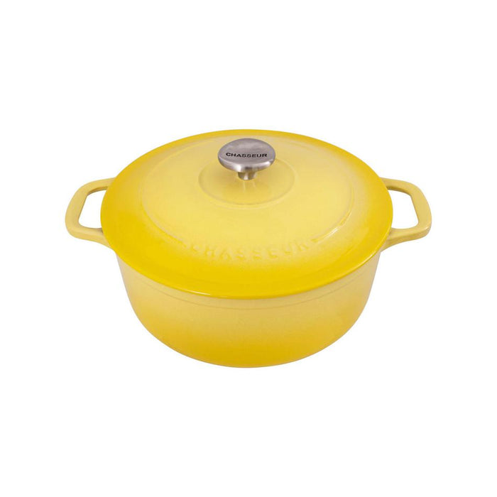Chasseur Round French Oven Lemon Yellow 19963