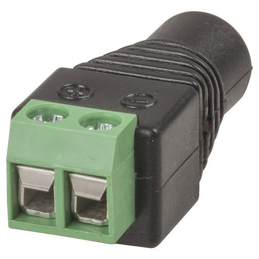 2.1mm DC Socket with Screw Terminals - Folders