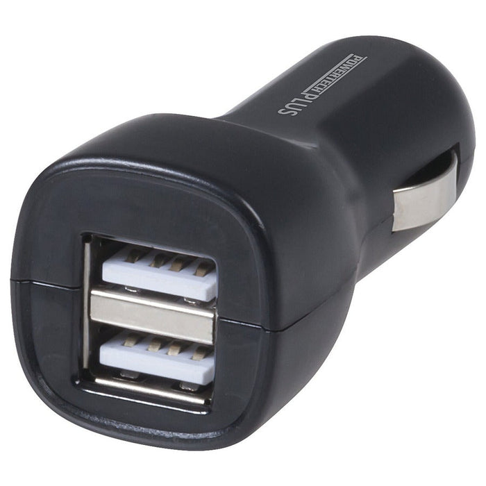 2.4A Dual USB Car Cigarette Lighter Adaptor - Folders