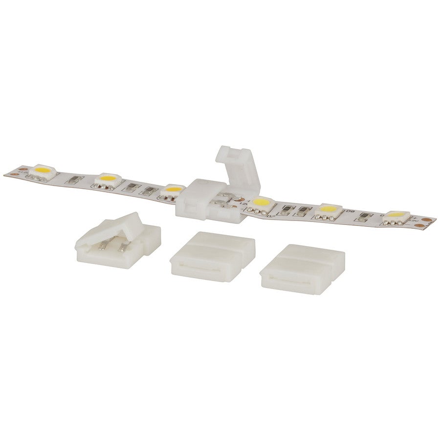 2 Pin LED Strip Connector Straight Joiner 4 Pack — Folders