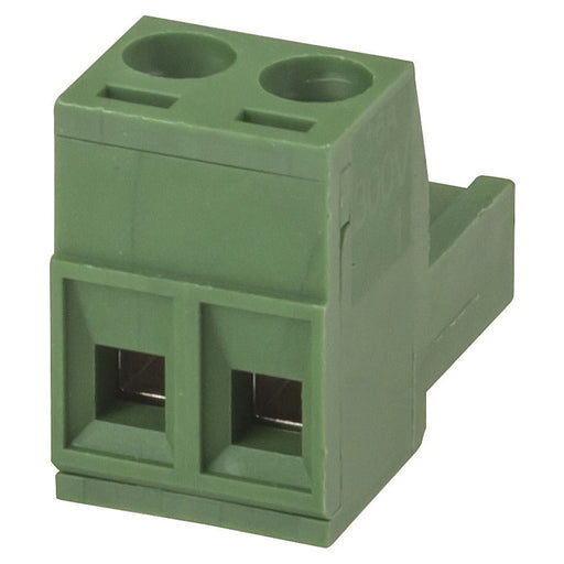 2 Pole PC Mount Pluggable Terminal Block Socket - 5.08mm - Folders