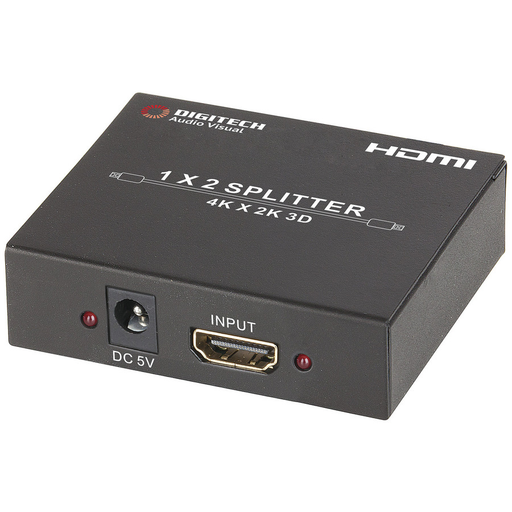 2 Way Hdmi Splitter With 4K Support - Folders
