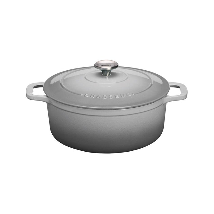 Chasseur Round French Oven Celestial Grey 20013