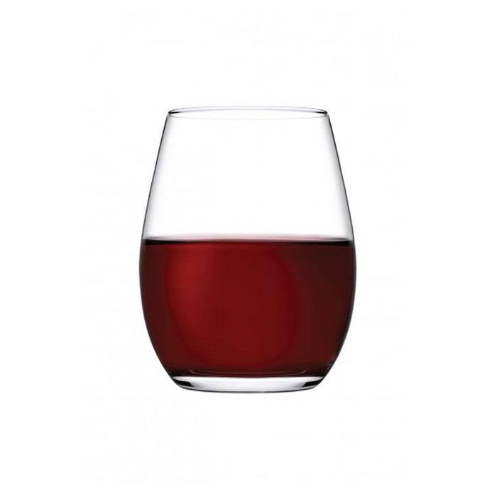 Pasabahce Amber Stemless Wine Glass 440ml Set 6 204699