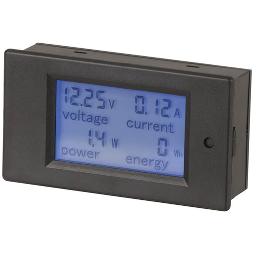 20A 6.5-100V DC Power Meter with Built-In Shunt - Folders