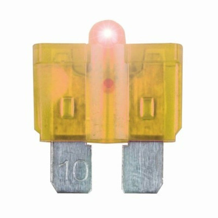 20A Blade Fuse with LED Indicator - Yellow - Folders