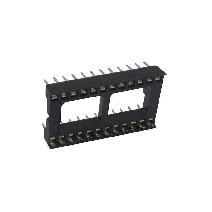 24 Pin Production (Low Cost) IC Socket — Folders
