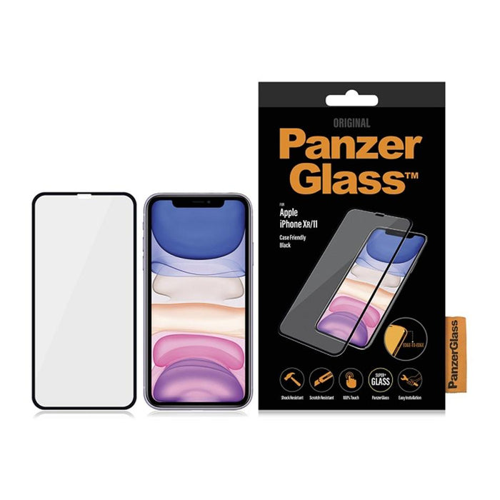 PanzerGlass Edge to Edge SP iPhone XR/11 Black 2665