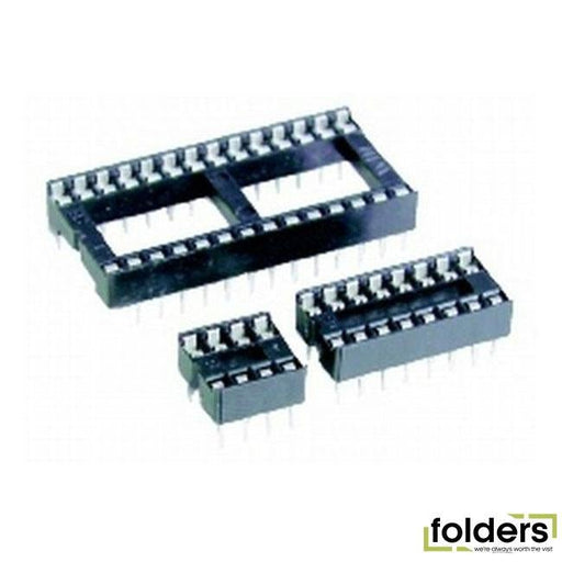 28 pin production (low cost) ic socket - Folders