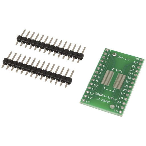 28 pin SOIC/SOP to DIP Breadboard Adaptor - Folders