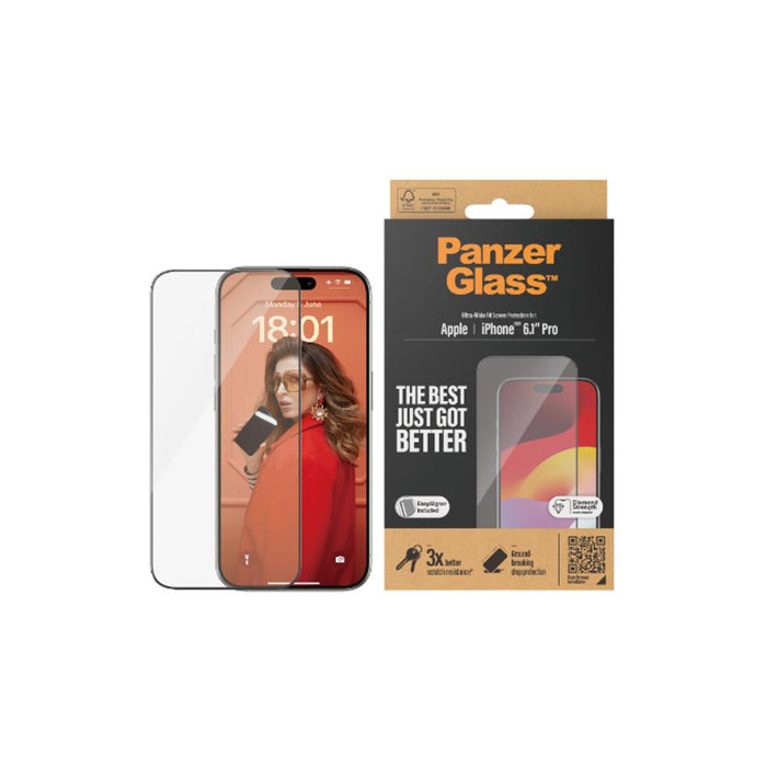 PanzerGlass Ultrawide Fit Sp Iphone 15 Pro 2810