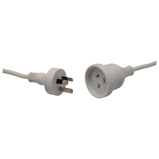 2m White Mains Extension Cable - Folders