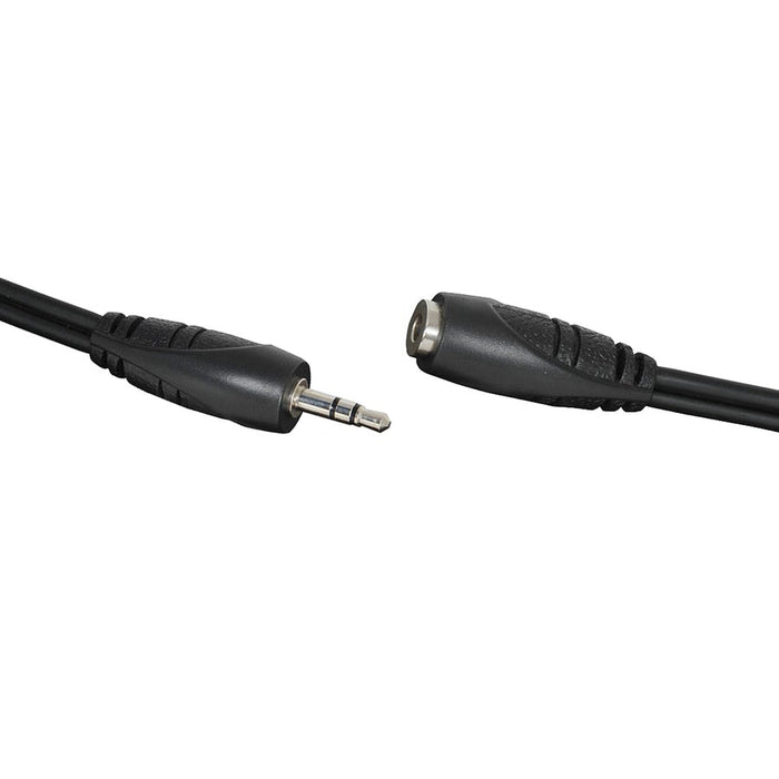 3.5mm Stereo Plug to 3.5mm Stereo Socket Audio Cable - 3m - Folders