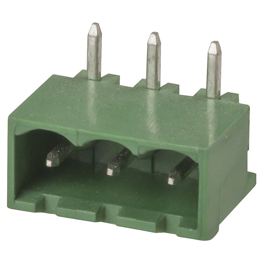 3 Pole PC Mount Header - 5.08mm Horizontal - Folders