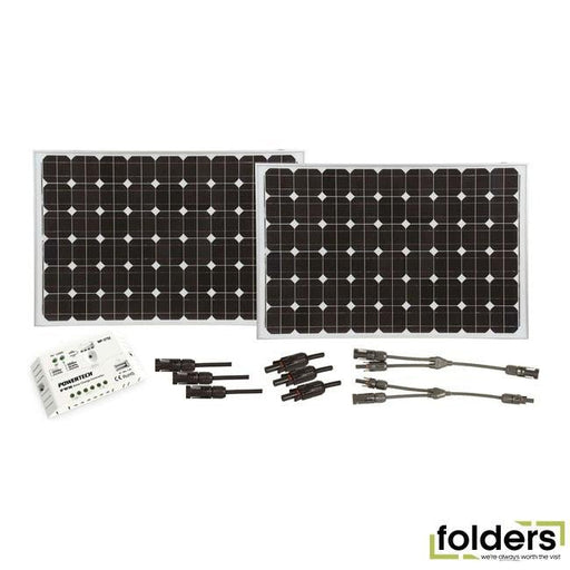 340w premium recreational solar package - Folders