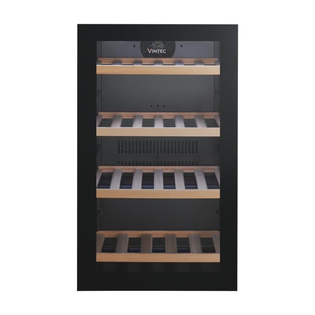 Vintec 35 Bottle Single Zone Wine Cabinet VWS035SBB-X