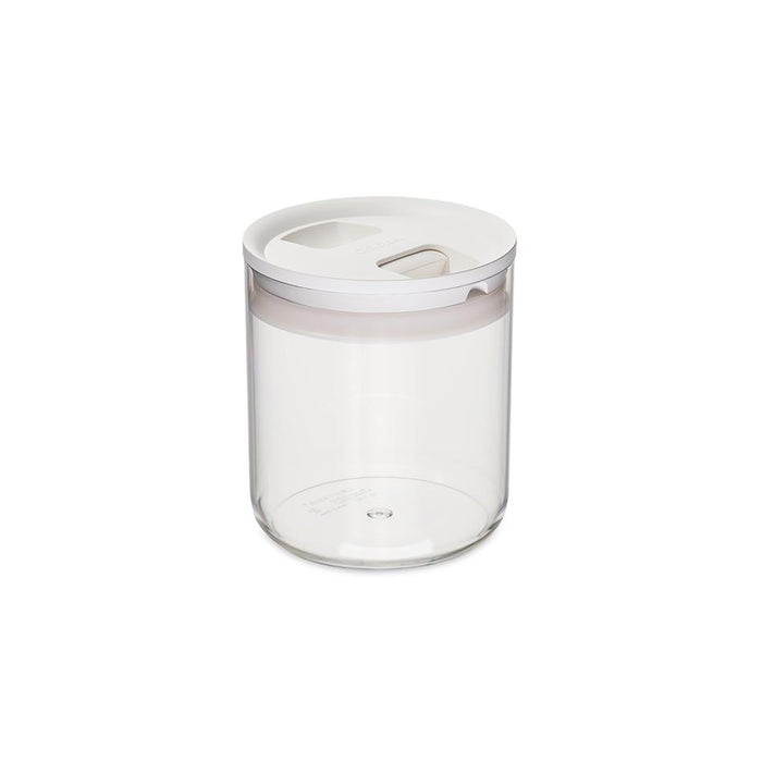 ClickClack Pantry Storage Round Container - White, 1.6L/1.6QT