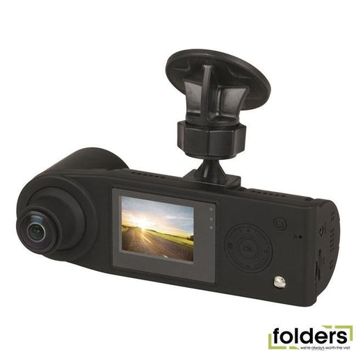 360 deg dual 1080p dash camera with 1.5 inch lcd screen - Folders