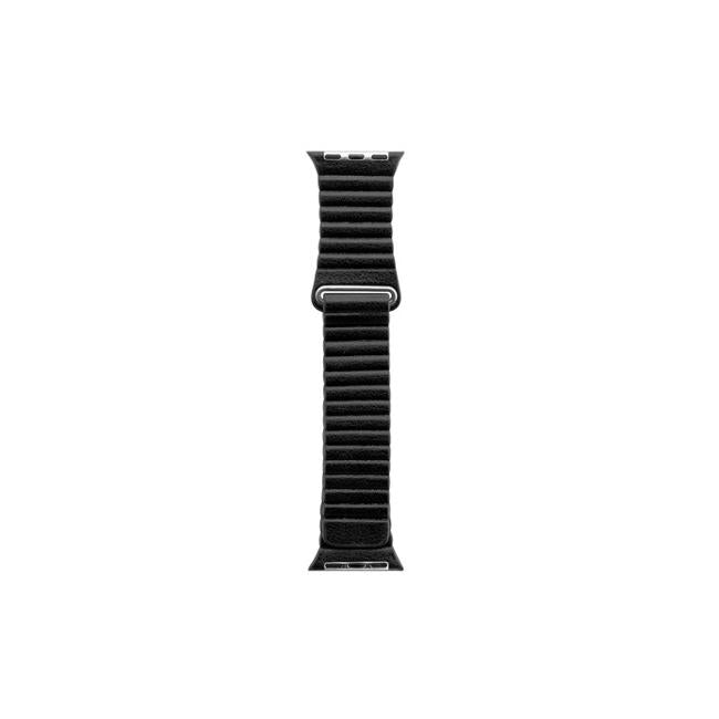 3sixT Apple Watch Band - Leather Loop - 38/40mm - Black