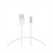 3SIXT Charge & Sync Cable - Lightning - 1m - White - Folders