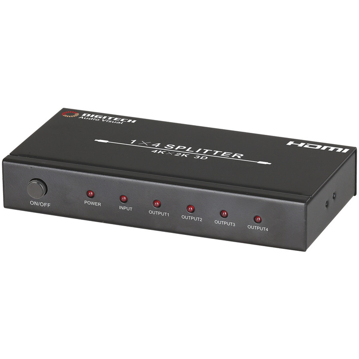 4 WAY HDMI SPLITTER WITH 4K SUPPORT - Folders