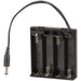 4 x AA Switched Battery Enclosure with 2.1mm DC Plug - Folders